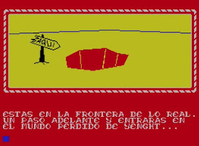 Aventura conversacional Yenght - ZX Spectrum