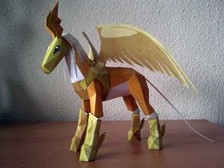 Pegasusmon Papercraft