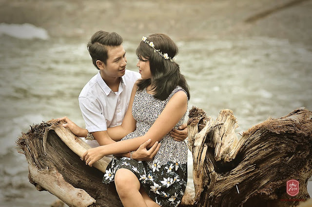 Pre Wedding di Pinggir Pantai 