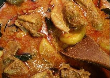 Resep Masakan Bebek Bumbu Kari Khas Aceh