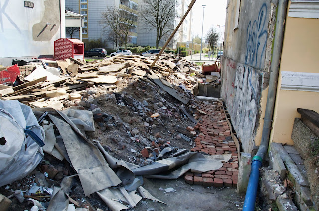 Baustelle Cafe Melody, Hauptstraße 12, 13055 Berlin, 27.03.2014