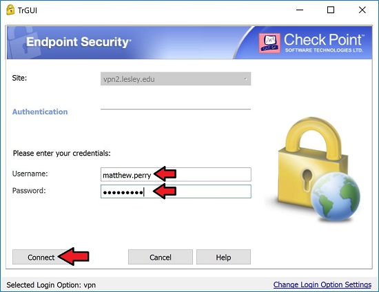 Checkpoint Endpoint Security VPN Client