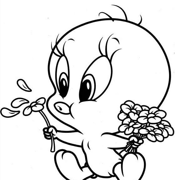 Tweety Coloring Pages 360Coloringpages