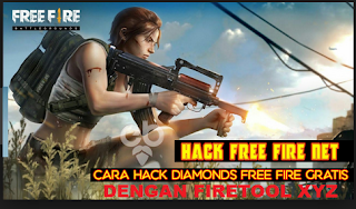 Cara Hack Diamond & Coins Free Fire Battlegrounds dengan Firetool XYZ