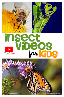 http://www.primarythemepark.com/2016/06/insect-videos-kids/