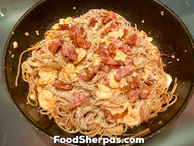[コンプリート！] spaghetti carbonara with bacon and shrimp 320400