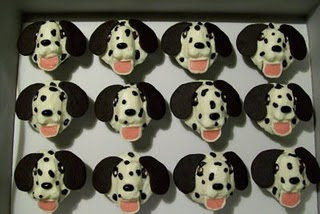 Dalmatian Dog Cakes