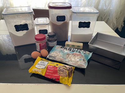 Rocky Road Brownies Mise en Place