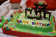 PASTELES FIESTA ANGRY BIRDS.