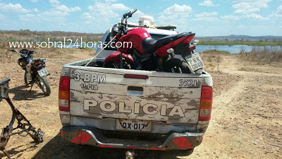 POLÍCIA MILITAR DE MUCAMBO RECUPERA MOTOCICLETA QUE FOI ROUBADA EM SOBRAL