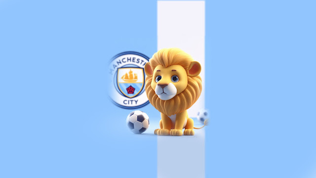Manchester City Lion Mascot 3d Ultra HD Wallpaper