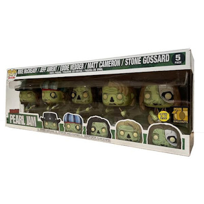 Ten Club Exclusive Pearl Jam Zombie Variant Pop! Vinyl Figure 5 Pack by Funko