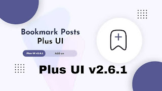 How to use Plus UI 2.6.1 Bookmark Feature on your website