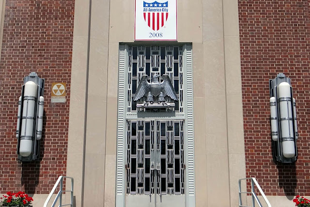 Reidsville, NC Art Deco door