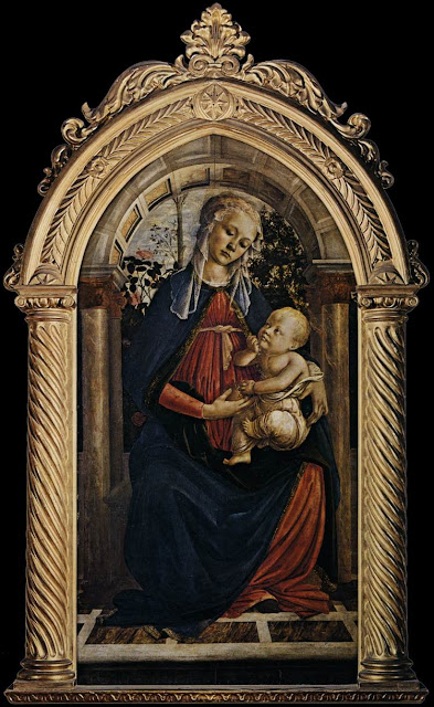 Botticelli,painting,Rose