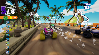 Blaze And The Monster Machines Axle City Racers Game Screenshot 10