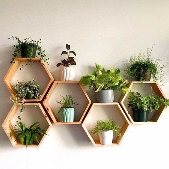 wall flower shelf model