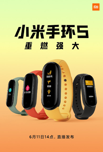 Xiaomi Mi Band 5 já há venda na Gearbest