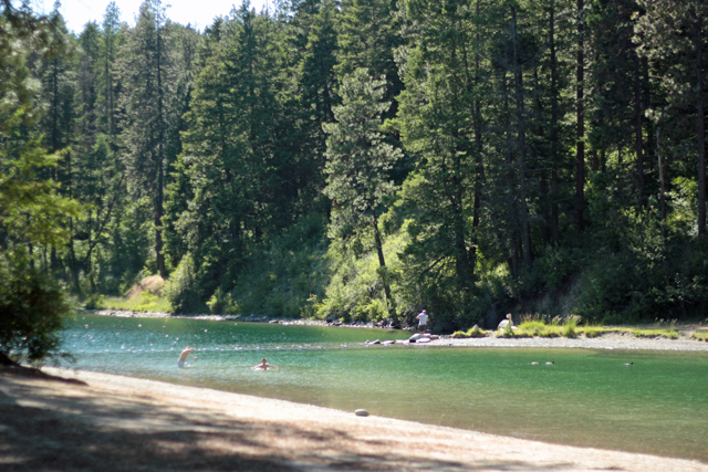 beach at Farragut