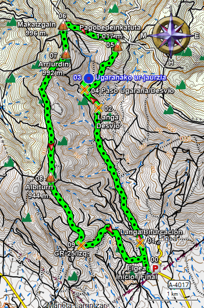 Ampliar plano del recorrido