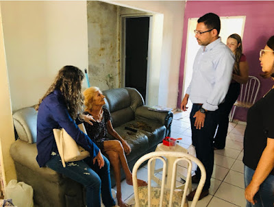 Abandono: MPE resgata idosa em situação precária e bastante debilitada em Santana do Ipanema