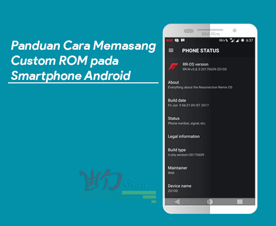 Wd-kira, cara mudah install custom rom, Cara Install Custom ROM Pada Semua Merek Smartphone Android, how to install custom rom on any android device, cara mengganti android terbaru, cara memasang custom rom pada smartphone android