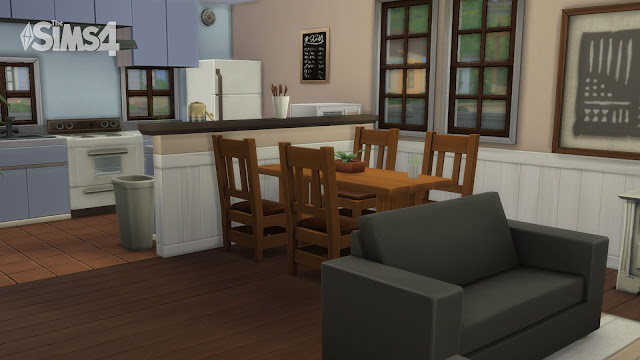 The Sims 4 Kitchen Zoom background