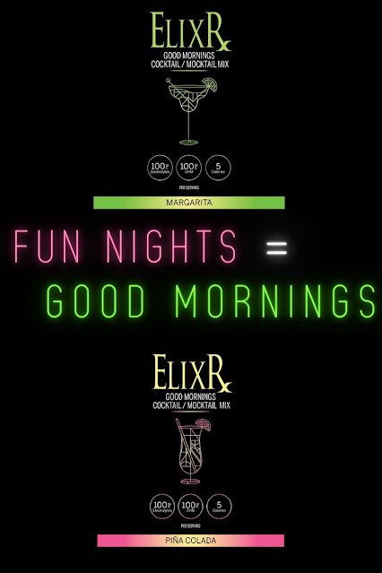 Drink an Elixr before a night of partying and feel good in the morning
