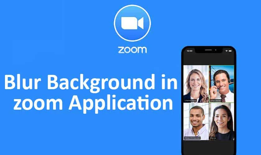 Blur Background in zoom Application