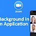 How to Blur Background in zoom Application