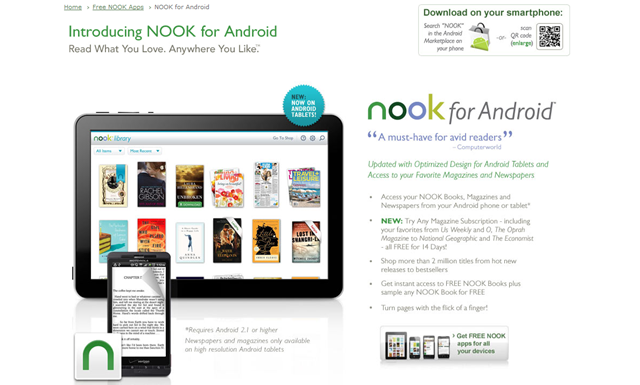 Free NOOK app for Android, Download eReader app - Barnes & Noble