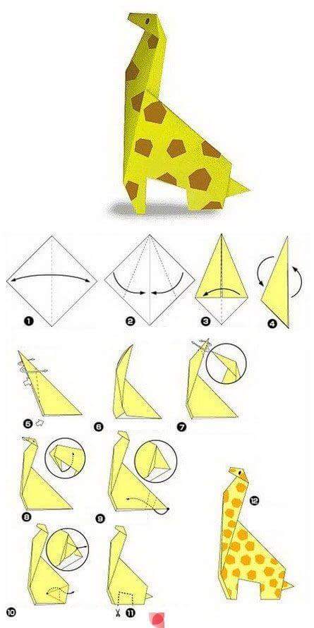 Berbagai Jenis Origami  Binatang  Kerajinan  Tangan Lipat 