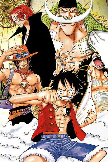 Wallpaper Gambar Komik Manga One Piece  Warna Warni Blog