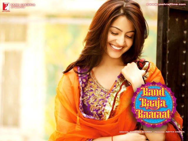 Anushka Sharma in Band Baaja Baaraat