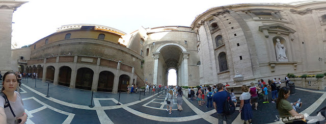 Visita à cúpula da Basílica de São Pedro, Vaticano