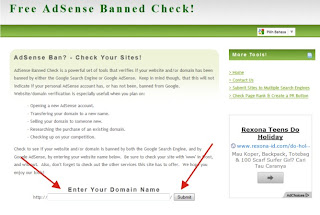 Cara Cek Blog yang di Banned Google dan Google AdSense