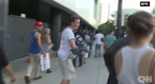 Protesters Take To Streets After Donald Trump Rally In San Jose 