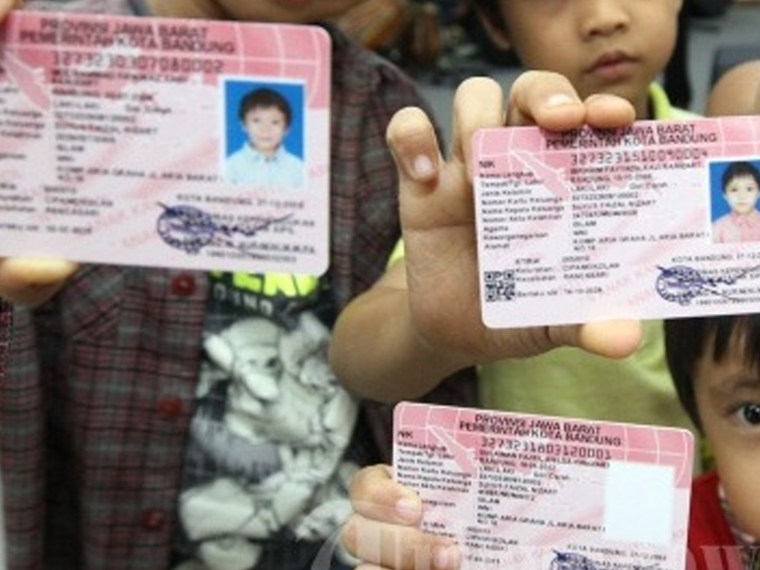 Cara pembuatan Kartu identitas Anak