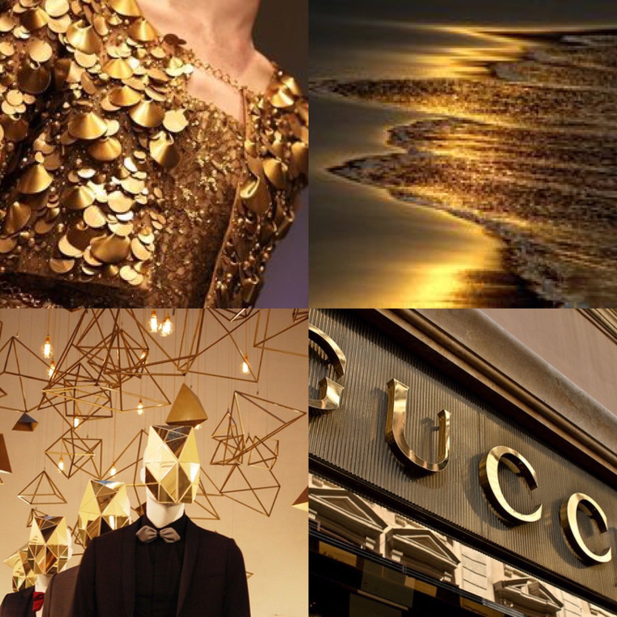Gold Mood Board