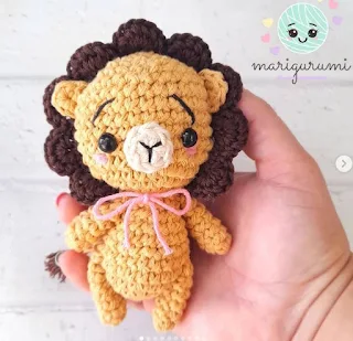 PATRON GRATIS LEON AMIGURUMI 65745