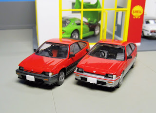 Tomica Limited Vintage NEO LV-N22b Honda Ballade CR-X Si   LV-N124a CR-X 1.5i