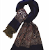 Buy Navy Blue Shawl - Diya