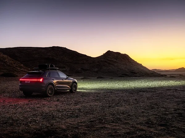 Novo Audi Q8 e-tron Dakar 2024