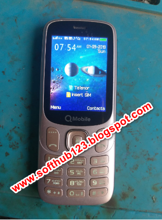 Qmobile E4 2020 MTK6261 100% Tested Flash File Free Download