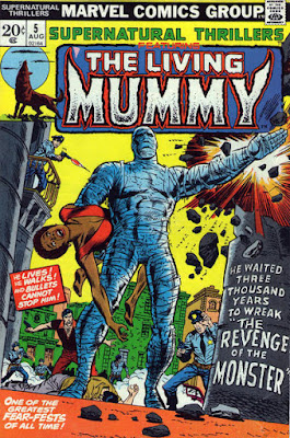 Supernatural Thrillers #5, the Living Mummy