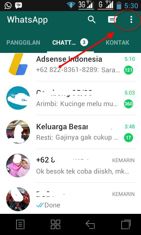 Cara putuskan koneksi WhatsApp Web - TIPS CARA KITA