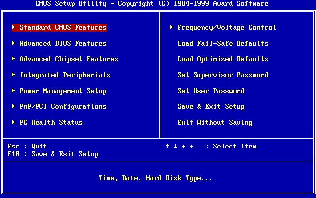 Cara Setting Booting pada BIOS