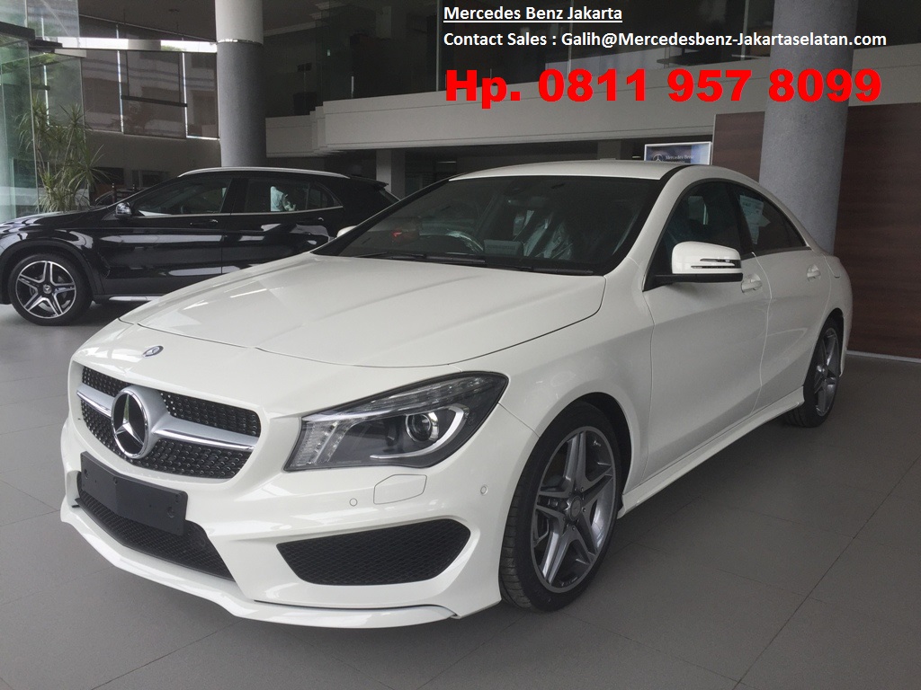 PROMO HARGA NEW MERCEDES BENZ CLA200 SPORT WARNA PUTIH 2015 2016