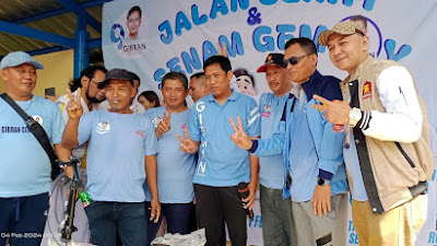 TKD Prabowo-Gibran Kota Tangerang Gelar Pesta Rakyat dan Senam Gemoy