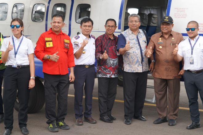 Bandar Arung Palakka Mulai Beroperasi, Bupati Bone Imbau Pejabat Lakukan Perjalan Dinas dengan Pesawat